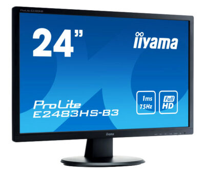 IIYAMA  B2480H LED, 24" 1920x1080, VGA/DVI/HDMI, Grade A