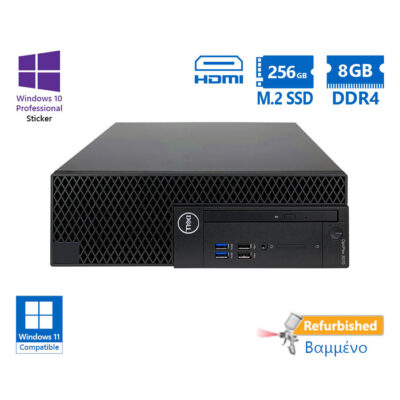 Dell 3070 SFF i5-9500/8GB DDR4/256GB M.2 SSD/DVD/10P Grade A+