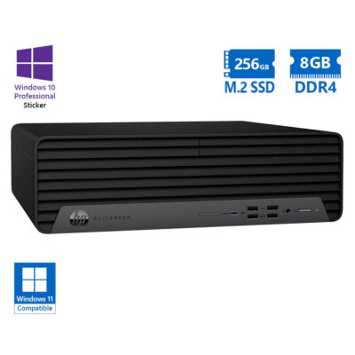 HP EliteDesk 800G6 SFF i5-10500/8GB DDR4/256GB M.2 SSD/No ODD/10P Grade A