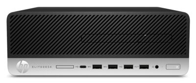 HP PC EliteDesk 705 G4 SFF, Refurbished Grade A Repainted, Ryzen 3 Pro 2200G, 8/256GB M.2, FreeDOS