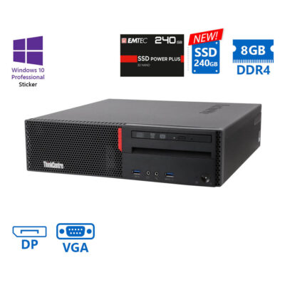 Lenovo M700 SFF i7-6700/8GB DDR4/240GB SSD New/DVD/10P Grade A+