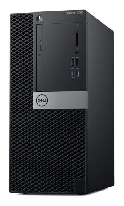 DELL PC OptiPlex 7060 MT, Refurbished Grade A Repainted, i5-8600, 16/256GB M.2, DVD-RW, FreeDOS