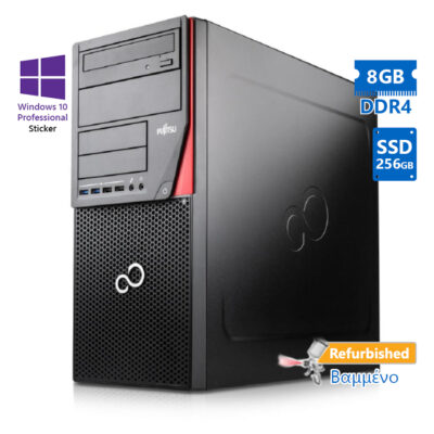 Fujitsu P756 Tower i5-6500/8GB DDR4/256GB SSD/No ODD/10P Grade A+