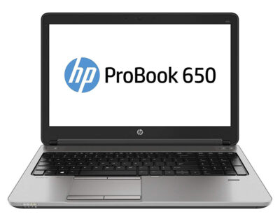 HP Laptop ProBook 650 G1, Refurbished Grade A, i5-4210M, 8/128GB SSD, 15.6", Cam, DVD-RW, HD Graphics 4600, FreeDOS