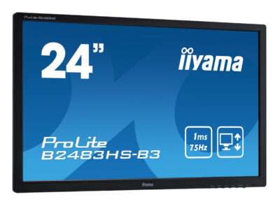 IIYAMA  B2483HS LED, 24" 1920x1080, VGA/HDMI/DVI, χωρίς βάση, Grade A