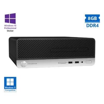 HP (A-) 400G5 SFF i5-8500/8GB DDR4/500GB/DVD/10P Grade A-