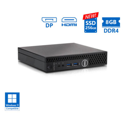 Dell Optiplex 3060 DM i5-8400T/8GB DDR4/256GB SSD New/No ODD/Grade A