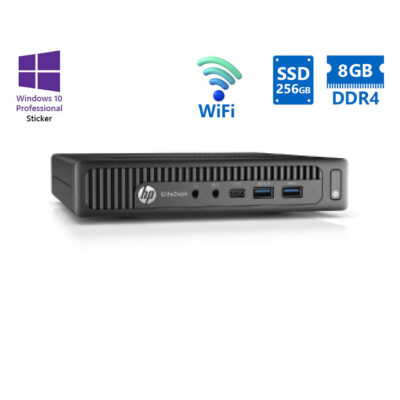 HP EliteDesk 800G2 DM WiFi i5-6500T/8GB DDR4/256GB SSD/No ODD/10P Grade A