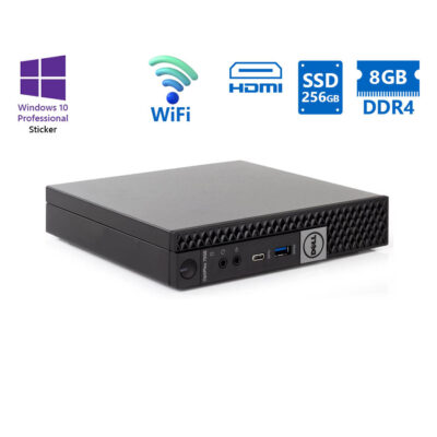 Dell Optiplex 7050 DM WiFi i5-6600/8GB DDR4/256GB SSD/No ODD/10P Grade A