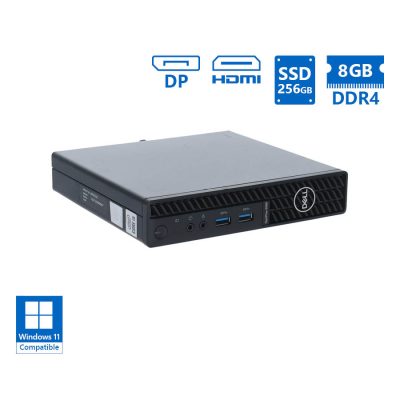 Dell Optiplex 3080 DM i5-10400T/8GB DDR4/256GB SSD/No ODD/Grade A