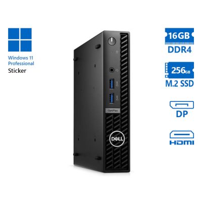 Dell Optiplex 7010 Micro i5-13500T/16GB DDR4/256GB M.2 SSD/No ODD/11P Grade A
