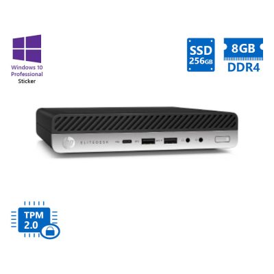 HP EliteDesk 800G3 DM i5-7500/8GB DDR4/256GB SSD/No ODD/10P Grade A