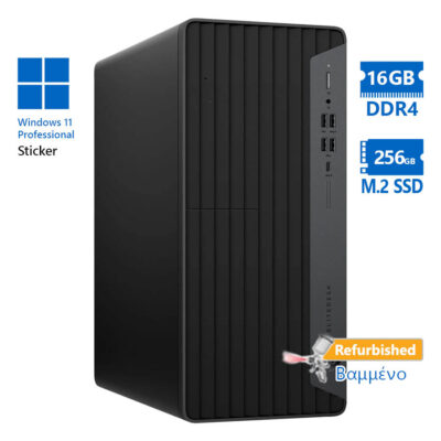 HP EliteDesk 800G6 Tower i5-10500/16GB DDR4/256GB M.2 SSD/No ODD/11P Grade A+