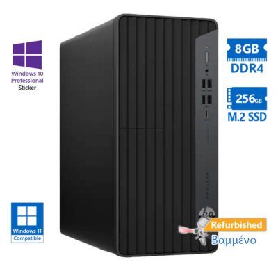 HP EliteDesk 800G6 Tower i5-10500/8GB DDR4/256GB M.2 SSD/No ODD/10P Grade A+