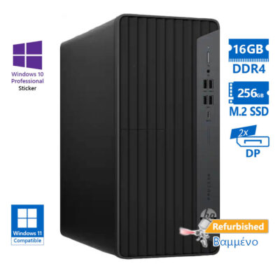 HP 600G6 Tower i5-10500/16GB DDR4/256GB M.2 SSD/DVD/10P Grade A+