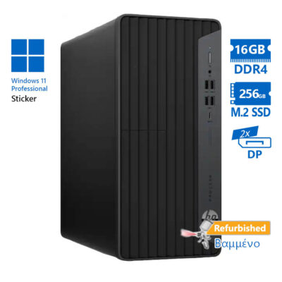 HP 600G6 Tower i5-10500/16GB DDR4/256GB M.2 SSD/DVD/11P Grade A+